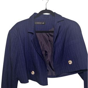 Lioness Women's Navy and Blue Jacket